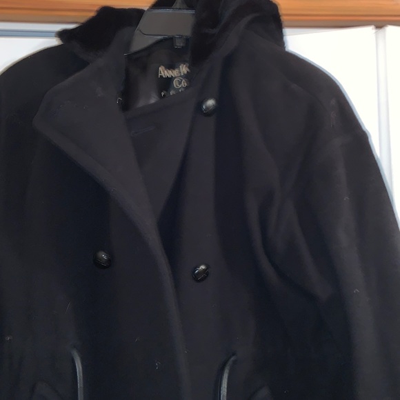 Anne Klein II 100% Wool Winter Coat - Picture 3 of 9